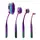 مجموعة فرش مزج المكياج ذات المقابض من MODA Prismatic Face Perfecting (4 قطع) مجموعة فرش مزج المكياج ذات المقابض من MODA Prismatic Face Perfecting (4 قطع)