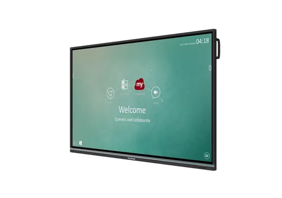 شاشة فيوسونيك سمارت أنتر أكتف 75 بوصة | ViewSonic ViewBoard IFP7533-G 75″ 4K Interactive Display