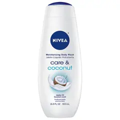 (2 pack) NIVEA Care and Coconut Moisturizing Body Wash 16.9 fl. oz