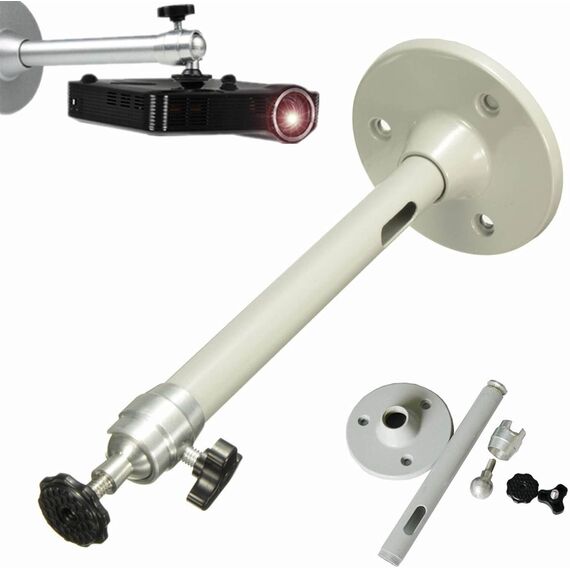 حامل بروجيكتور عرض منزلي قابل للتعديل بزاوية 360 درجة من خليط معدني من الالومنيوم