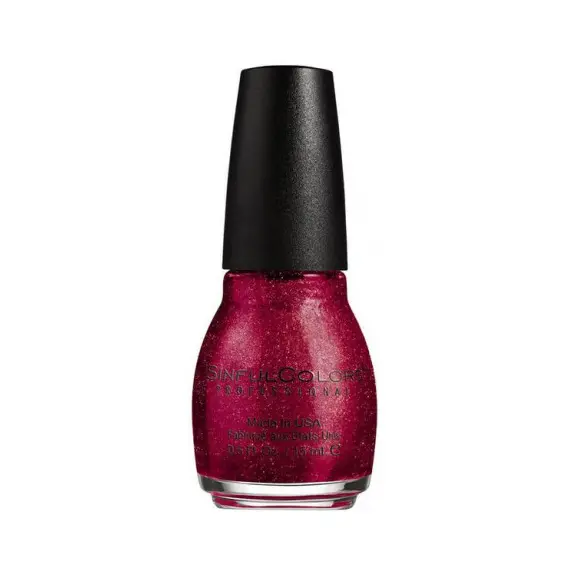 SinfulColors Professional Nail Polish, Ruby Glisten