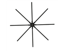 مروحة هولوجرام إعلانية هولوجرام ثلاثية الأبعاد مقاس 100 سم