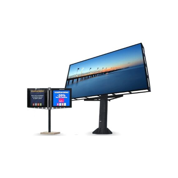 شاشة ليد 3 متر P5 خارجية بجودة HD | شاشة اعلانية 6 متر بجودة HD