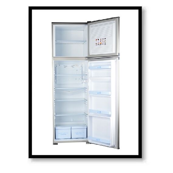 ثلاجة ببابين، طولها 12 قدمًا، سعتها 320 لترًا