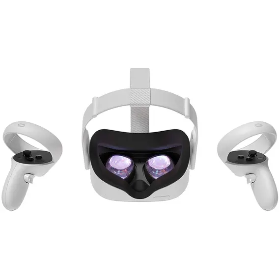 نظارة اوكلس تو | Oculus Quest 2 GB All-In-One Virtual Reality Headset (VR) - White