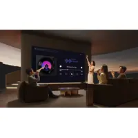 شاشة تلفزيون 275 بوصة بجودة 4K بضمان السوق لايف