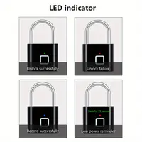 قفل ذكي متقدم للتعرف على بصمات الأصابع