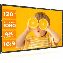 شاشة بروجكتر 2 متر كهربائية بالريموت