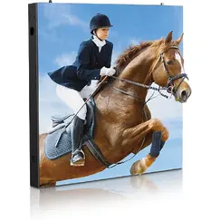 شاشة ليد بوستر شامل جهاز التحكم وبتشغلها من الموبايل موديل p4