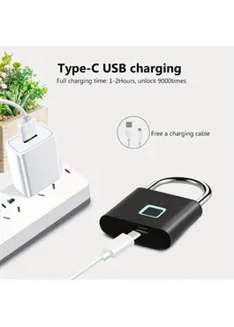 قفل ذكي متقدم للتعرف على بصمات الأصابع