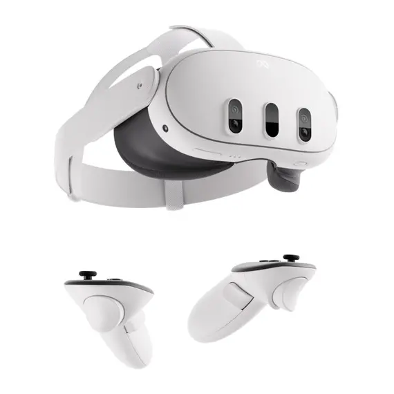 نظارة اوكلس 3 الواقع المختلط | Oculus Quest 3 GB All-In-One Virtual Reality Headset (VR) نظارة اوكلس 3 الواقع المختلط | Oculus Quest 3 GB All-In-One Virtual Reality Headset (VR)