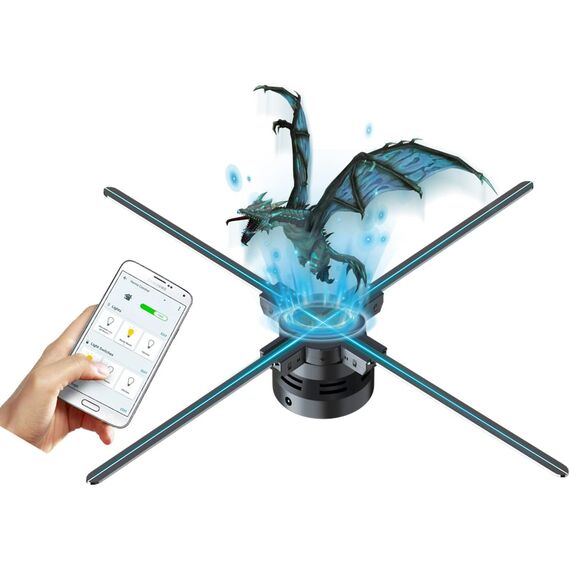 أيجار هولوجرام مسرحي وتنفيذ الحفلات | هولوبوكس | مروحة هولوجرام | هولوجرام هرمي