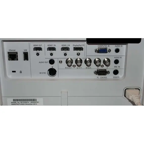 بروجيكتور أحترافى 6200 لومين موديل NP621X يابانى | NEC PA621X Projector