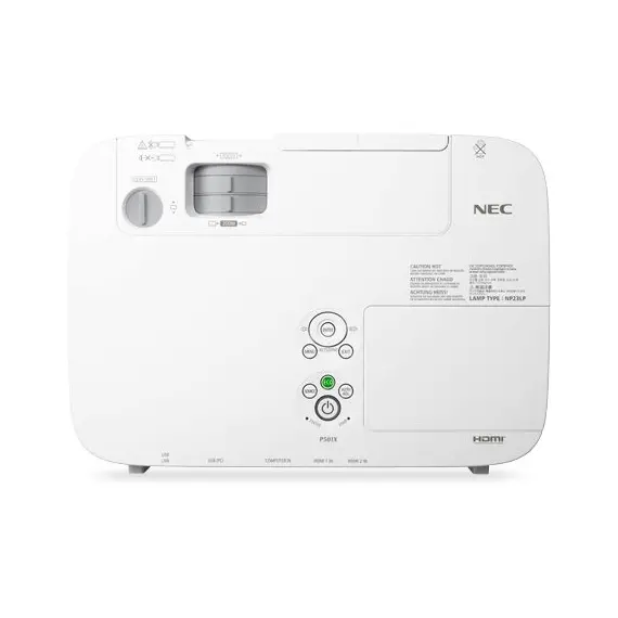 جهاز عرض NEC P451W 3LCD بقوة 4500 لومن